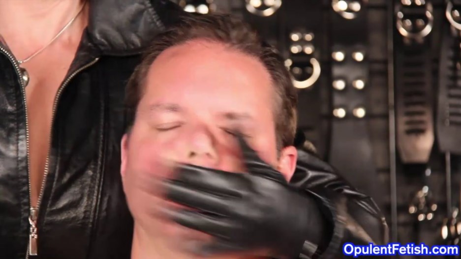 OpulentFetish - Goddess Cheyenne - Leather Mistress HandGag